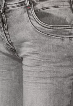 Graue Loose Fit Jeans