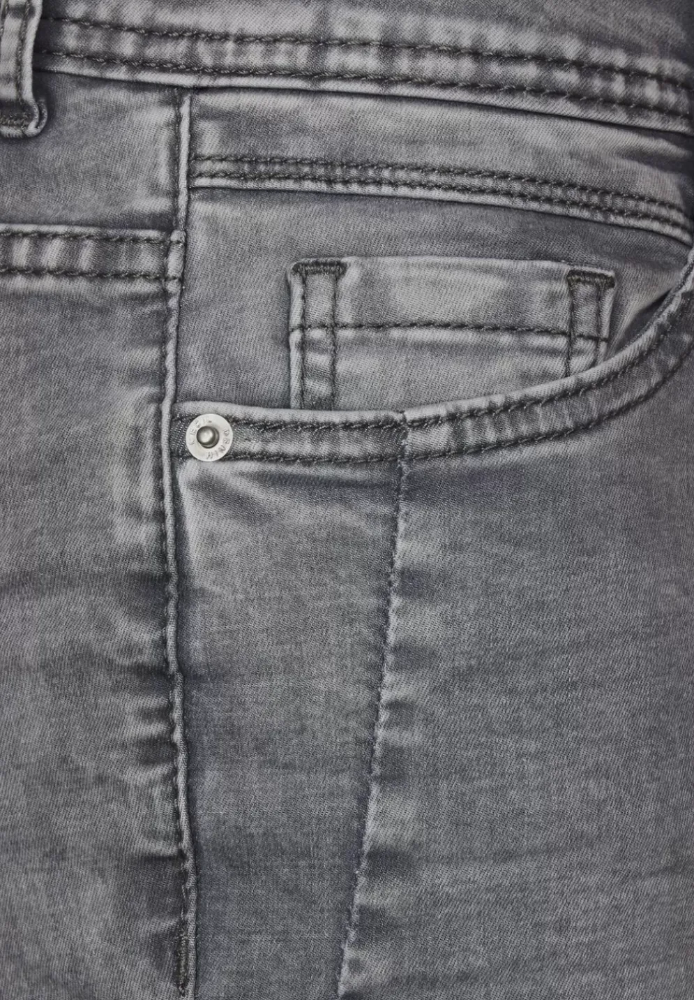 Graue Loose Fit Jeans