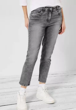 Graue Loose Fit Jeans
