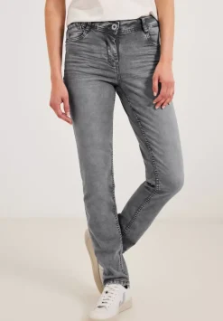 Graue Slim Fit Jeans