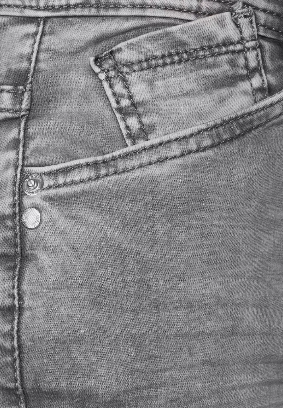 Graue Slim Fit Jeans