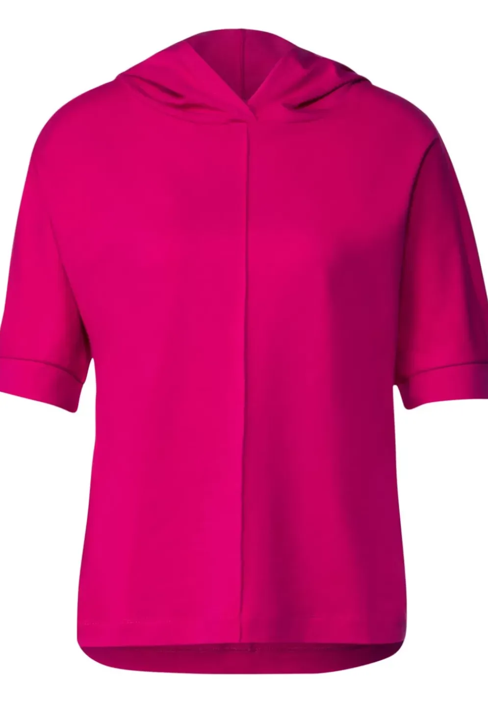 Halbarm Kapuzenshirt