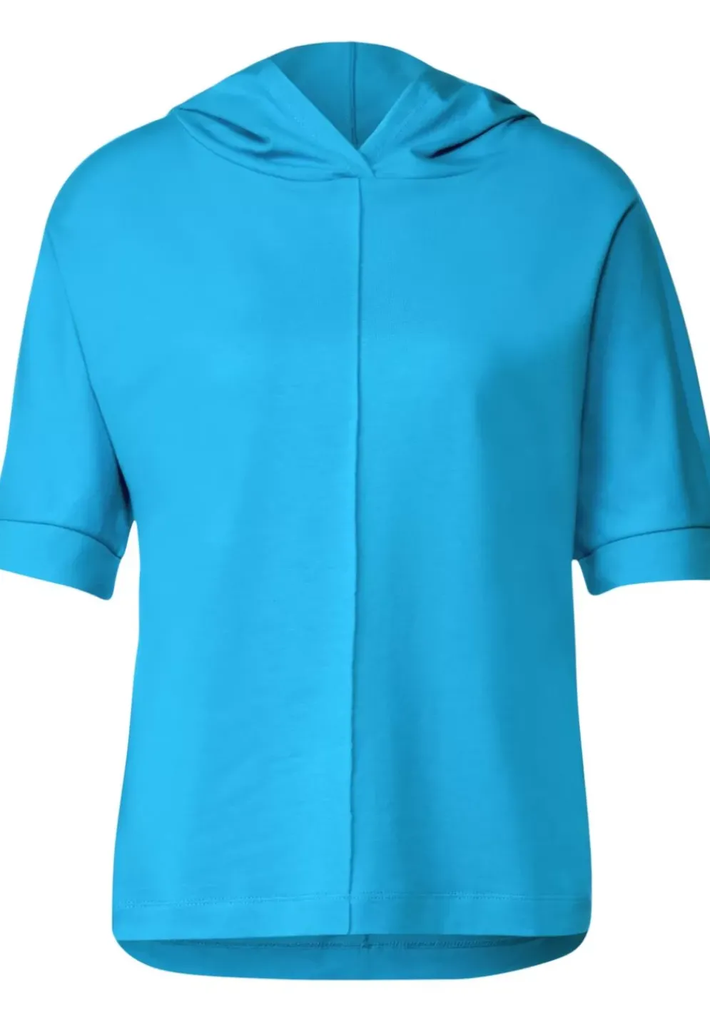 Halbarm Kapuzenshirt