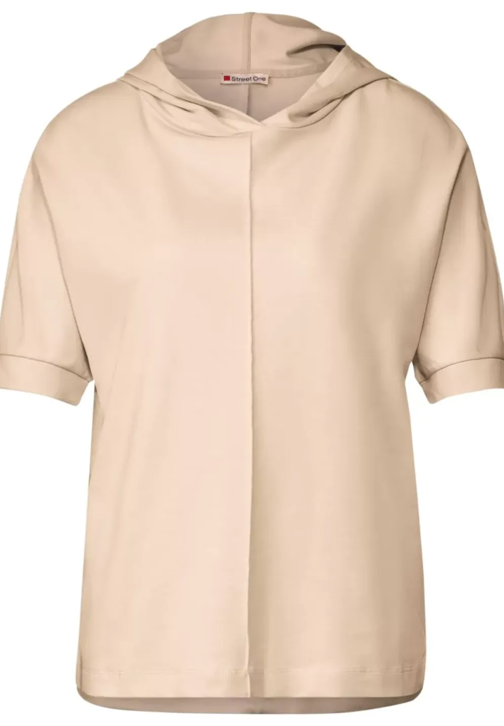 Halbarm Kapuzenshirt