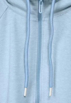 Halbarm Sweatshirtjacke