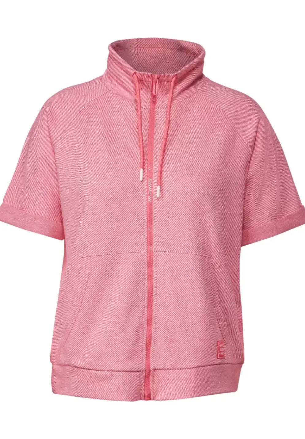 Halbarm Sweatshirtjacke