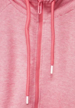Halbarm Sweatshirtjacke