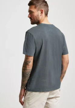 Henleyshirt In Garment Dye