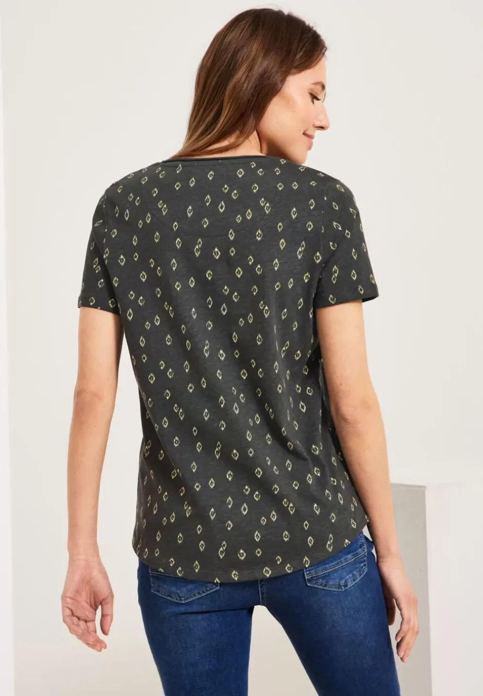 Ikat Minimalprint T-Shirt