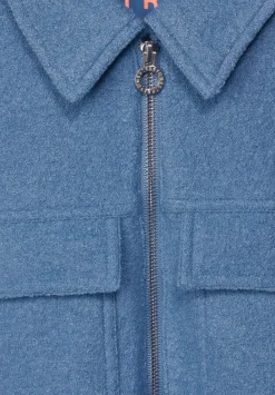 Jacke In Wolloptik
