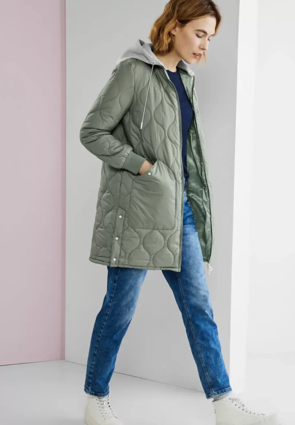 Jacke Mit 2-Wege Zipper