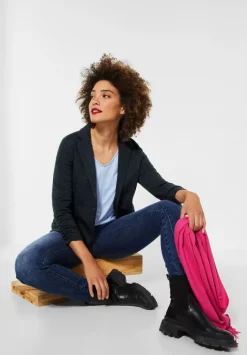 Jacquard Basic Blazer