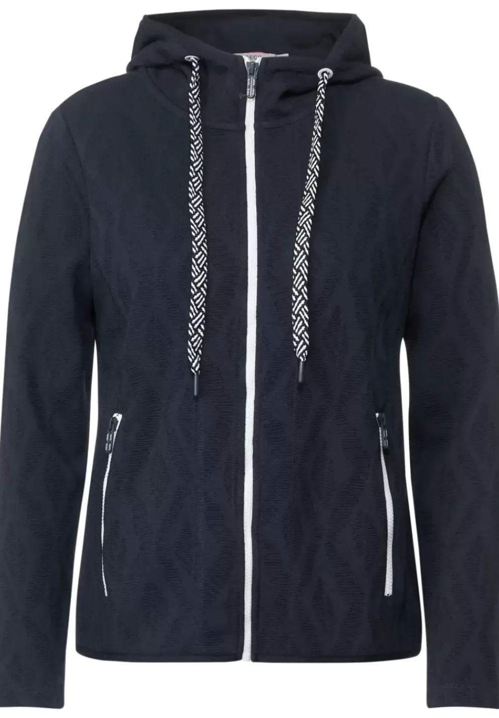 Jacquard Sweatjacke