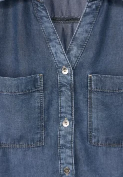 Jeansbluse In Blau