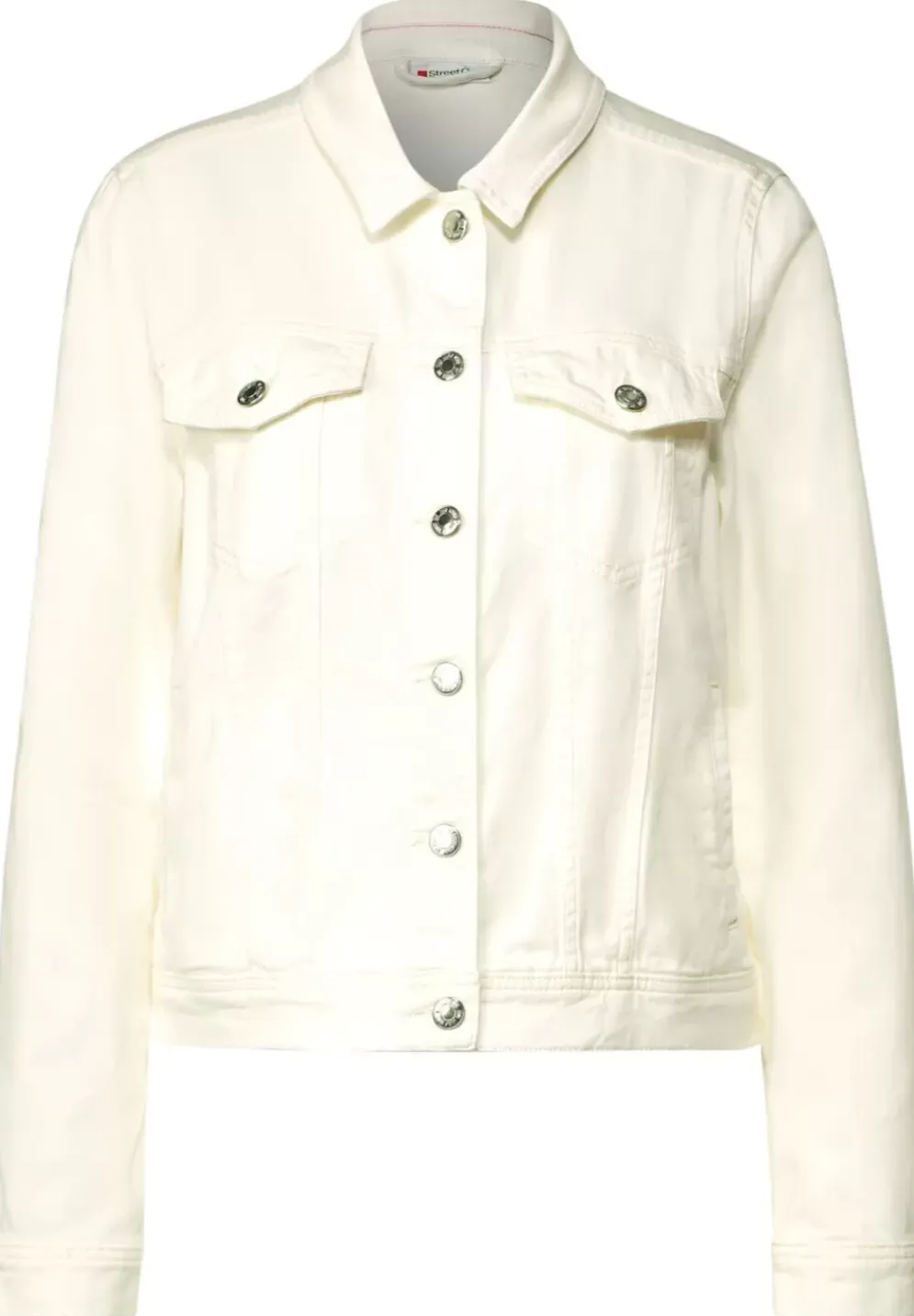 Jeansjacke In Ecru