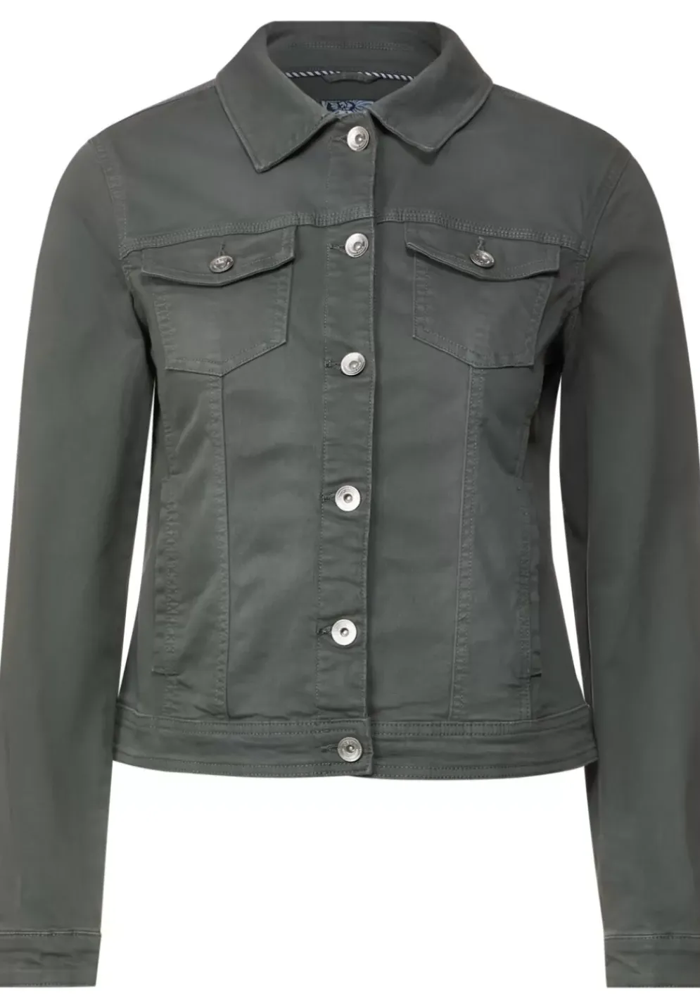 Jeansjacke In Garment Dye