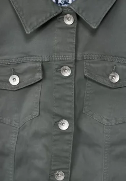 Jeansjacke In Garment Dye