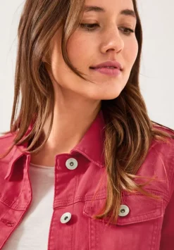 Jeansjacke In Garment Dye