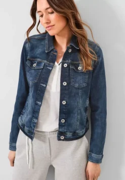 Jeansjacke In Mittelblau