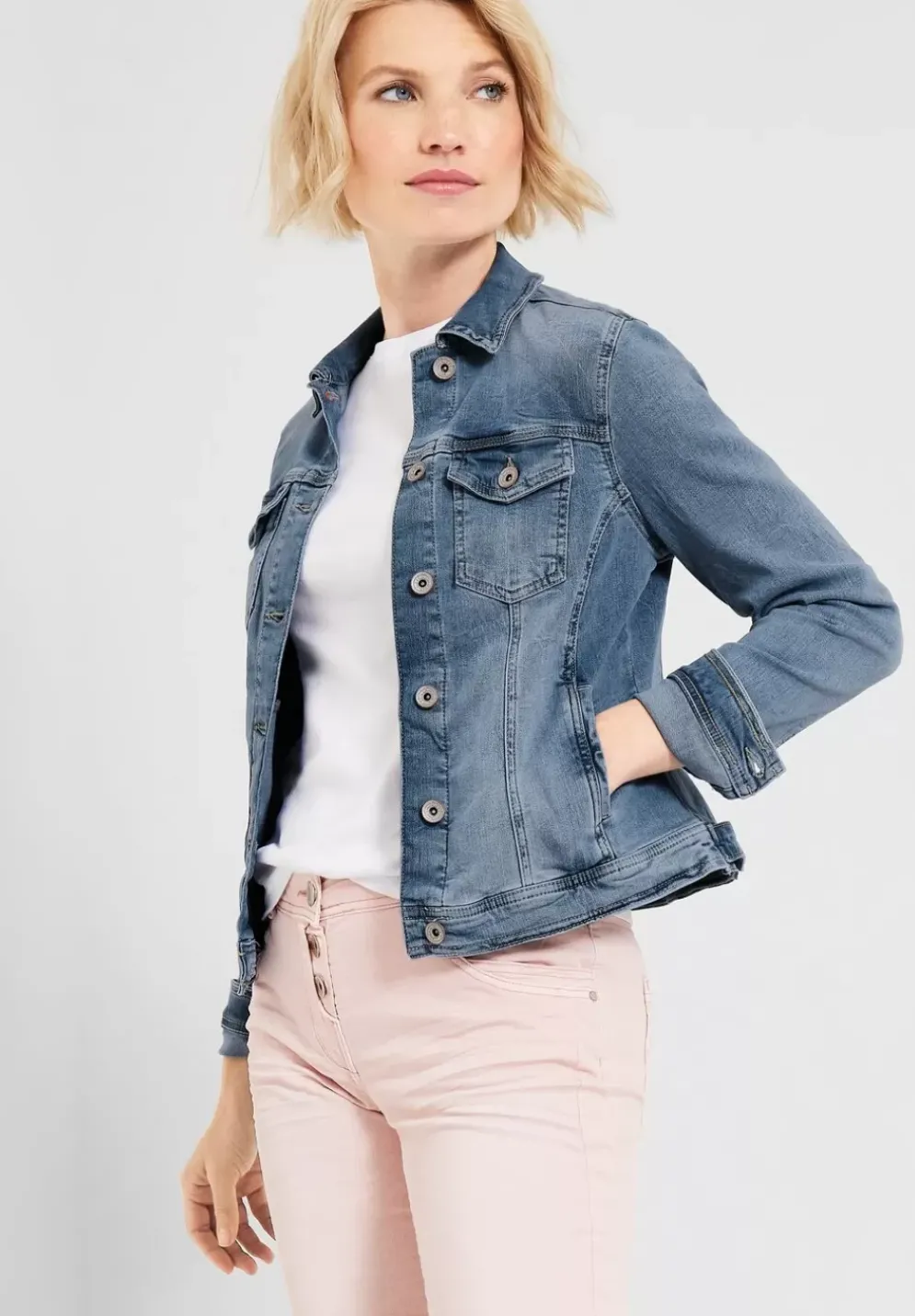 Jeansjacke In Used Waschung