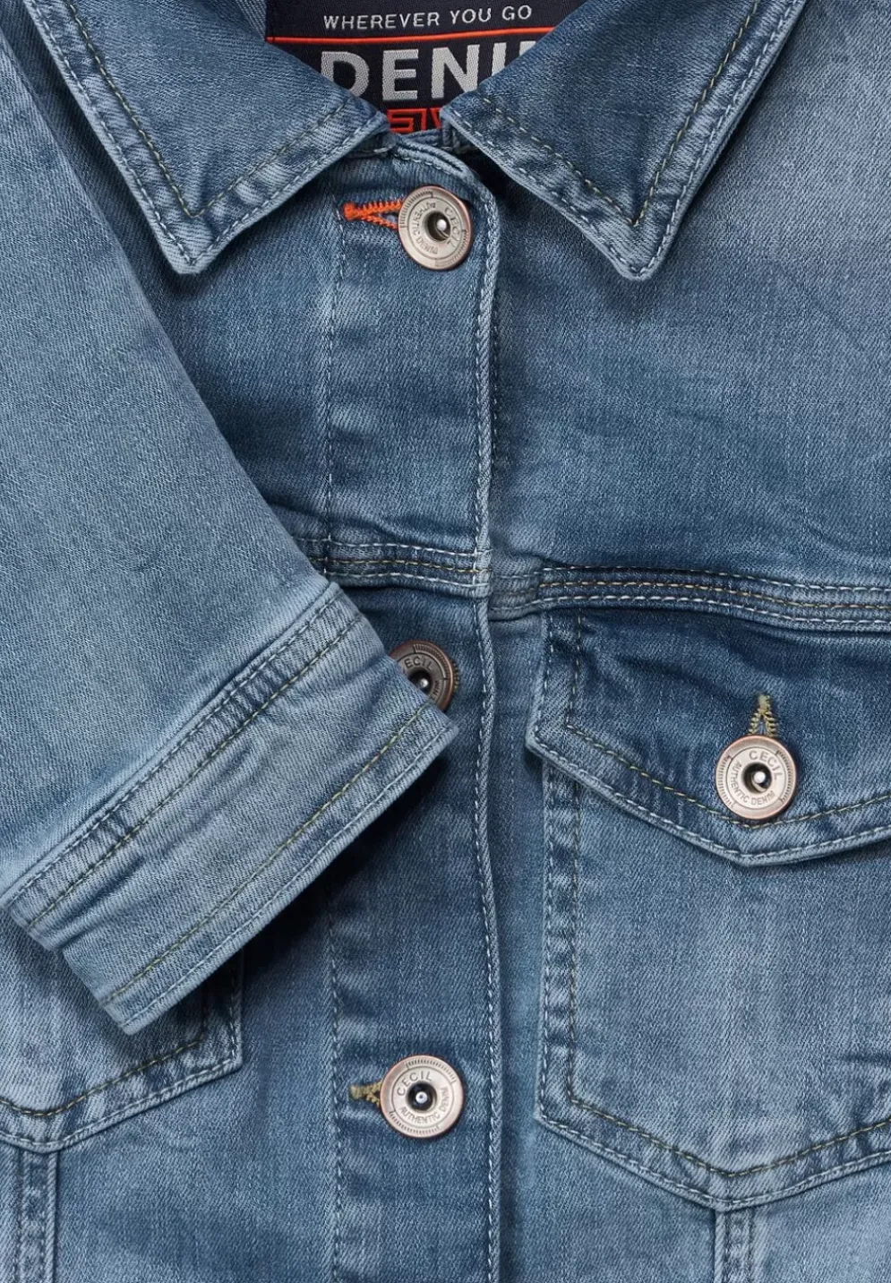 Jeansjacke In Used Waschung