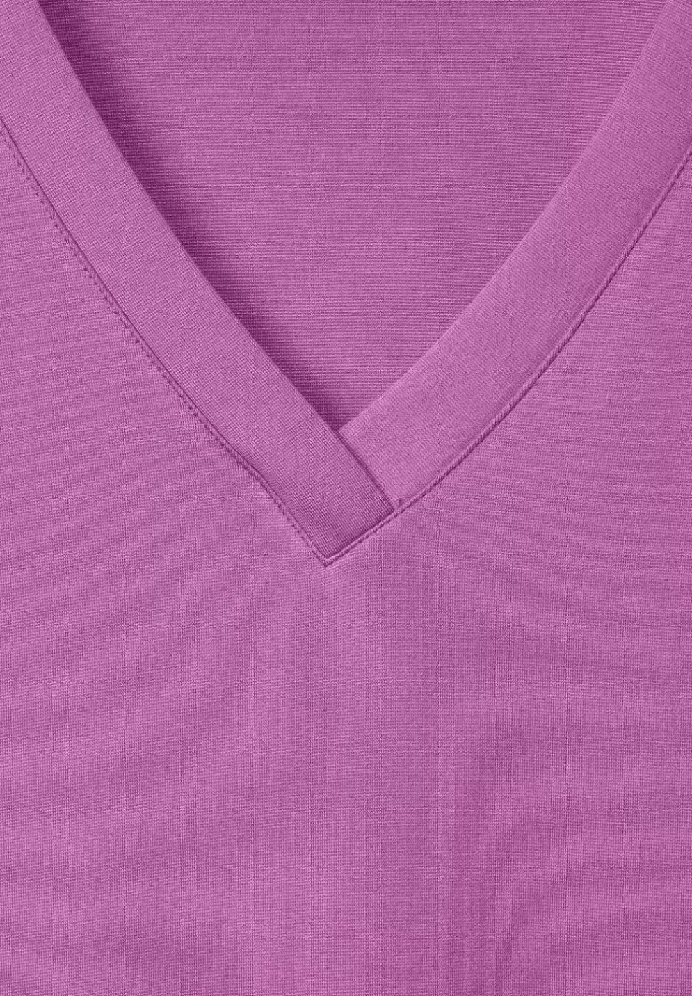 Jersey Kleid In Unifarbe