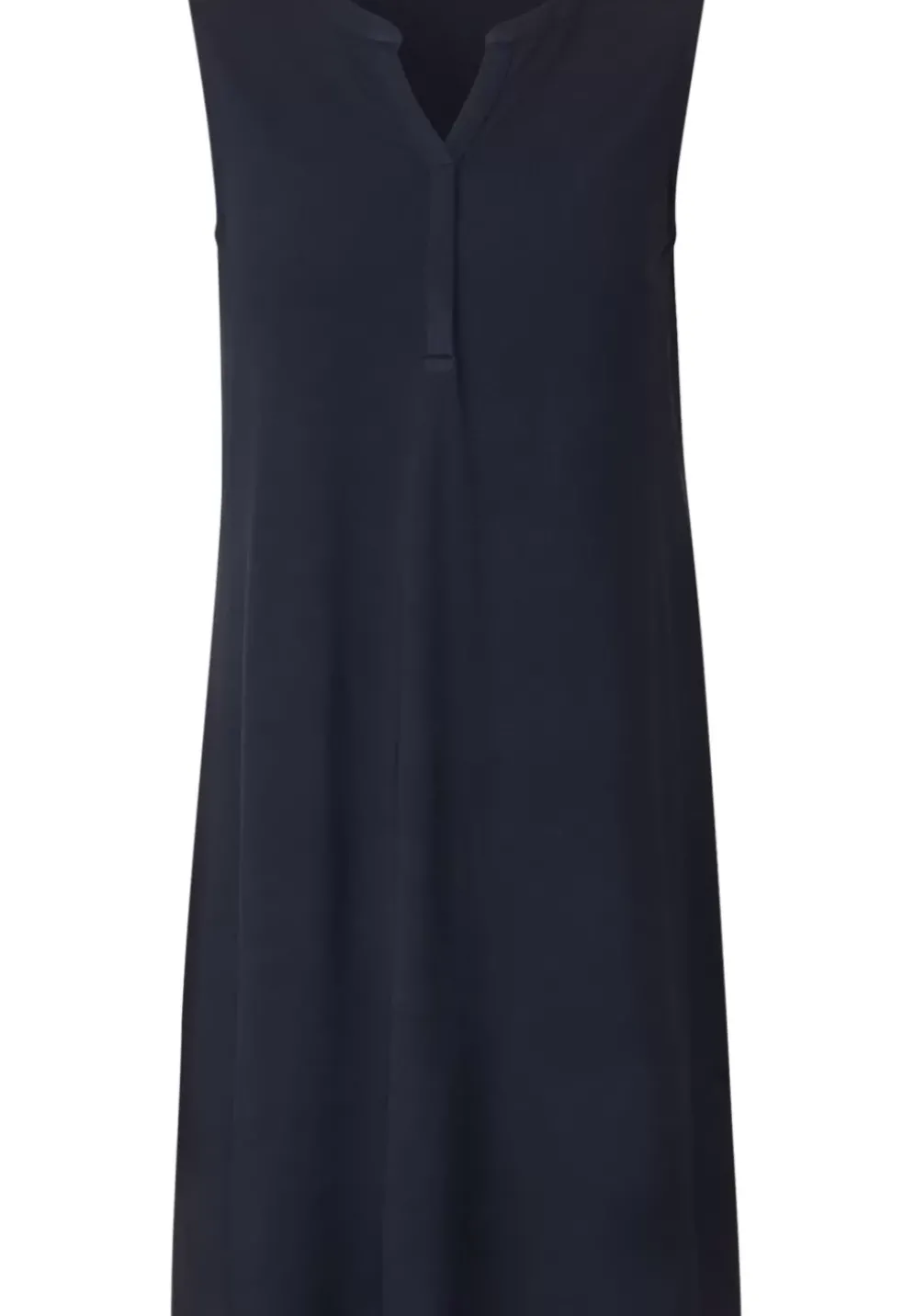 Jersey Kleid In Unifarbe