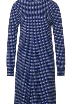 Jersey Kleid Mit Muster