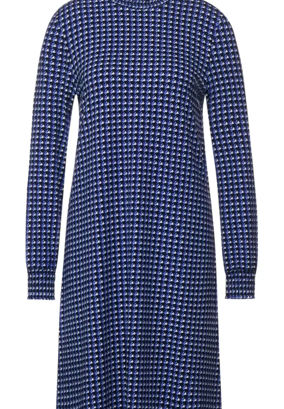 Jersey Kleid Mit Muster