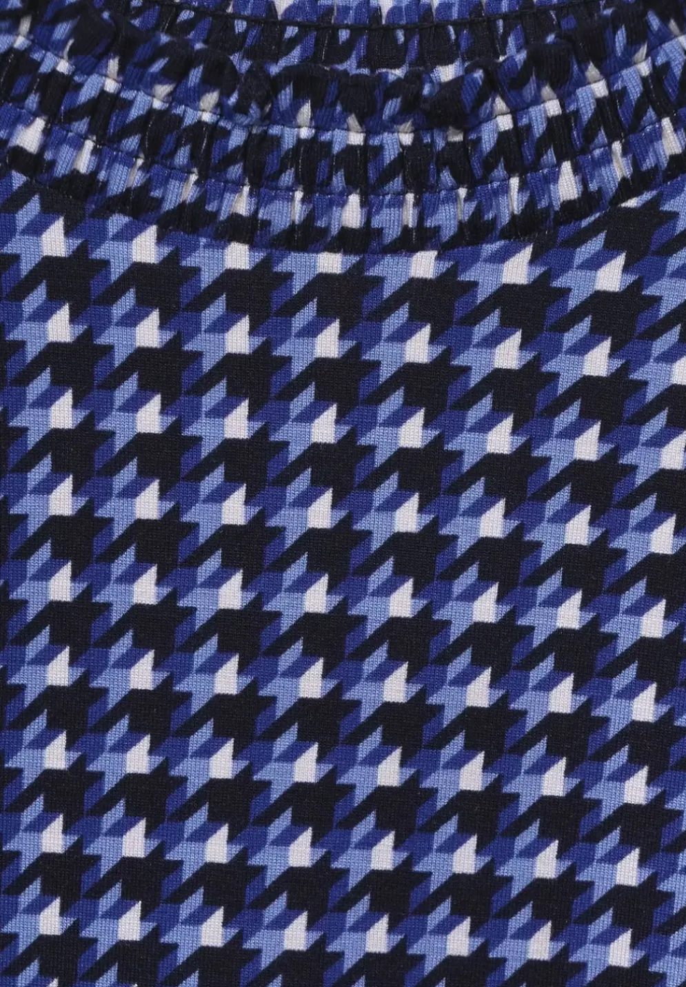 Jersey Kleid Mit Muster