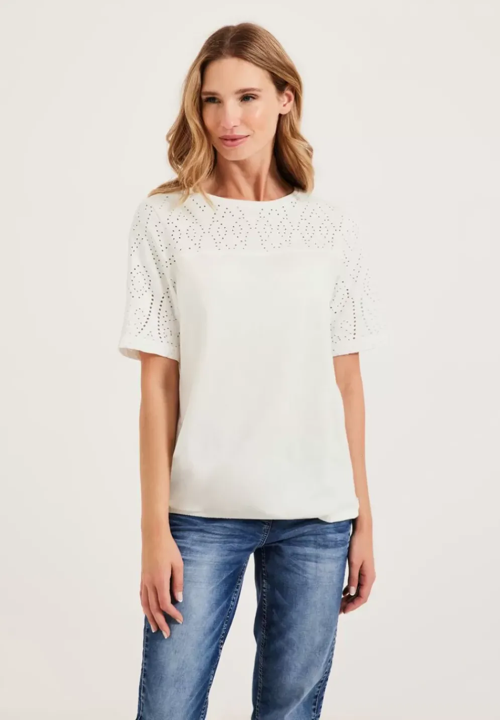 Jersey Materialmix Shirt