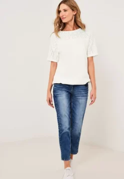 Jersey Materialmix Shirt