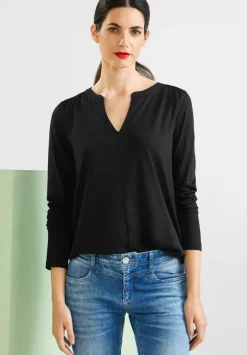 Jersey Shirt In Unifarbe
