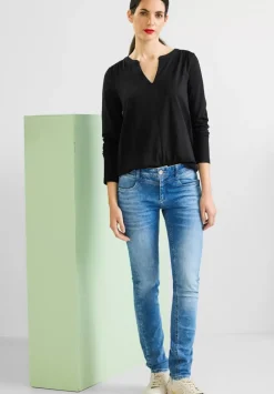 Jersey Shirt In Unifarbe