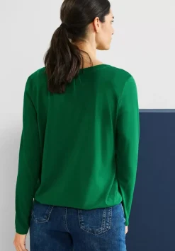 Jersey Shirt In Unifarbe