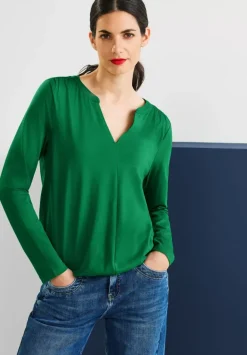 Jersey Shirt In Unifarbe