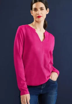 Jersey Shirt In Unifarbe