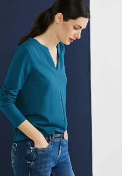 Jersey Shirt In Unifarbe