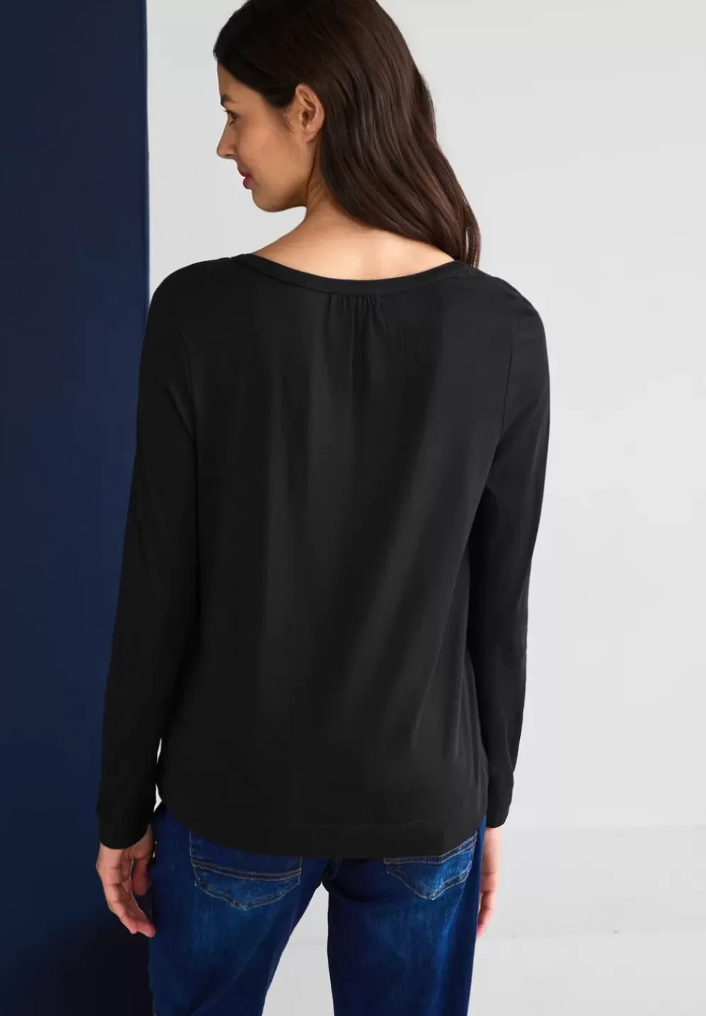 Jersey Shirt In Unifarbe