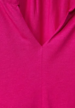 Jersey Shirt Mit 3/4 Armel