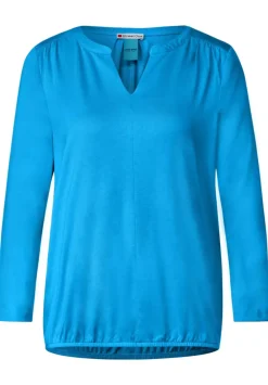 Jersey Shirt Mit 3/4 Armel