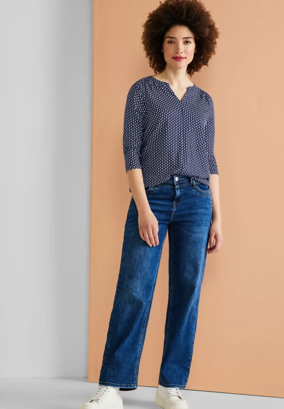 Jersey Shirt Mit Print