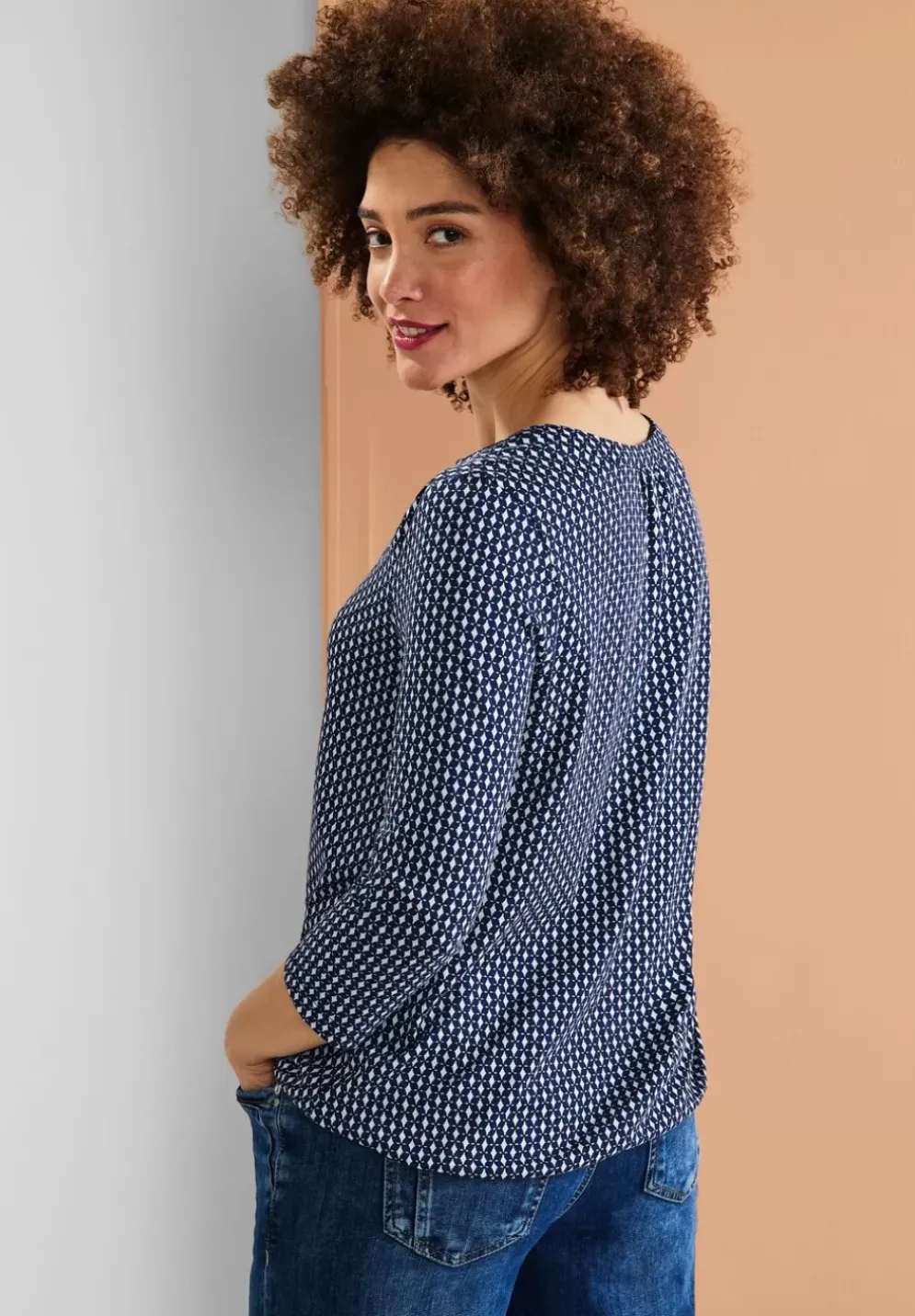 Jersey Shirt Mit Print