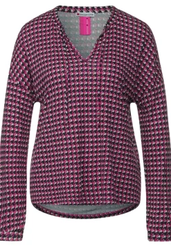 Jersey Shirt Mit Print