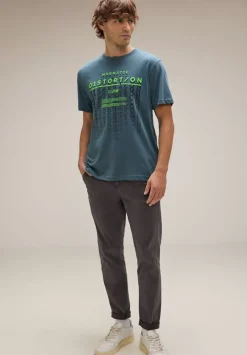 Jersey Shirt Mit Print