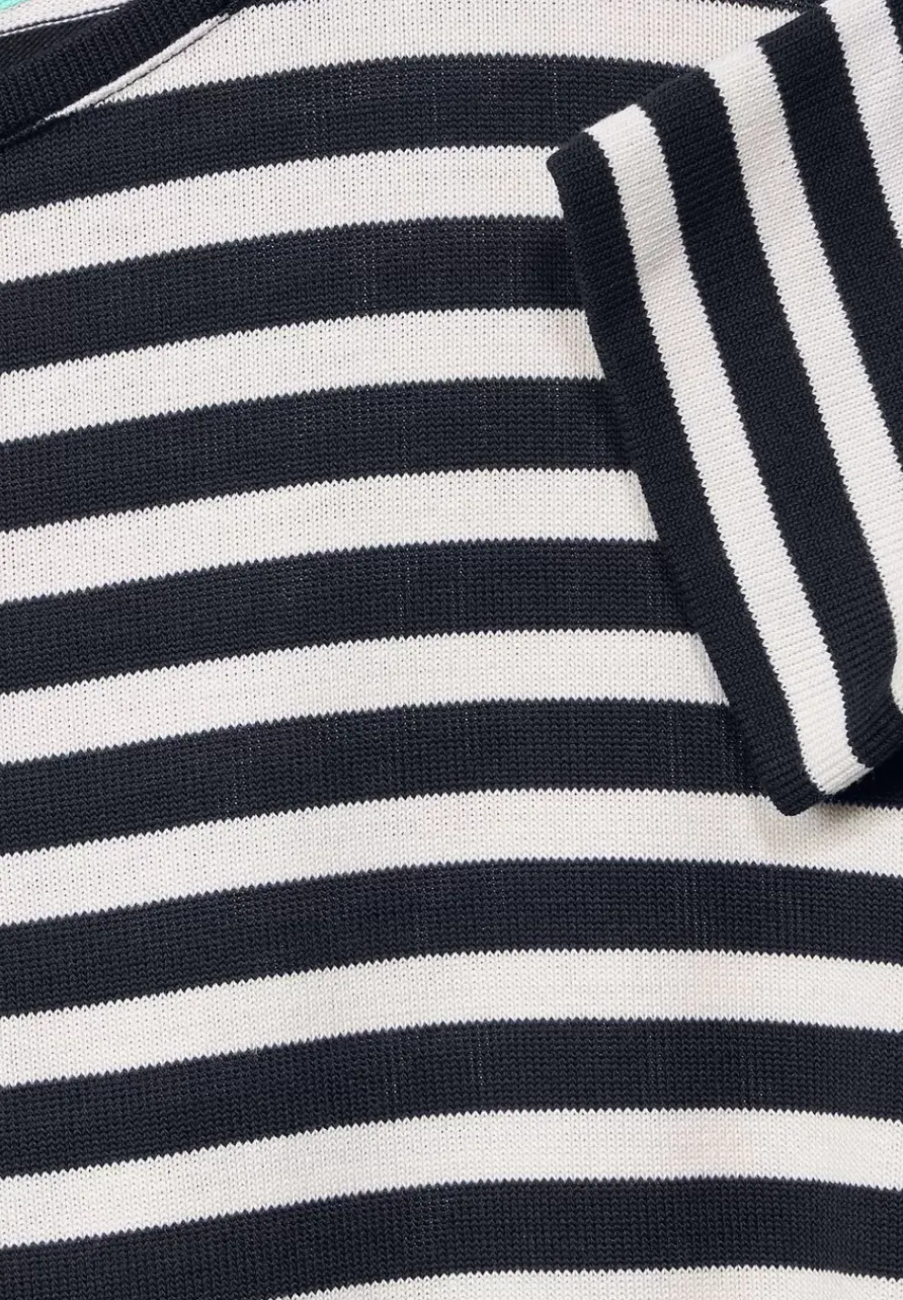 Jersey Shirt Mit Streifen