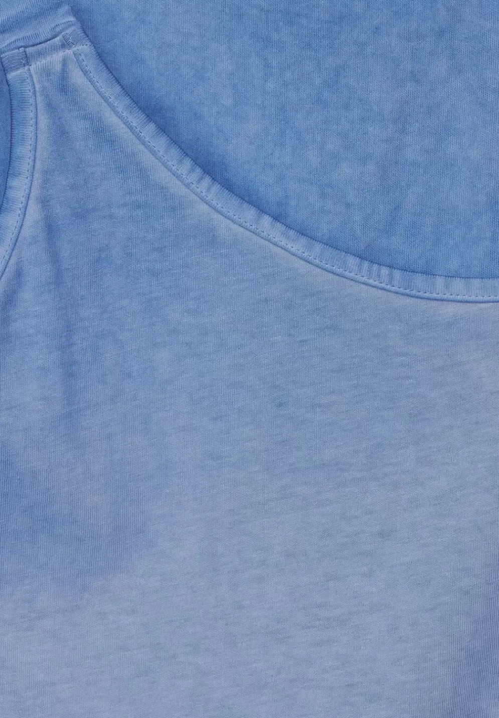 Jersey Top In Unifarbe
