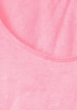 Jersey Top In Unifarbe