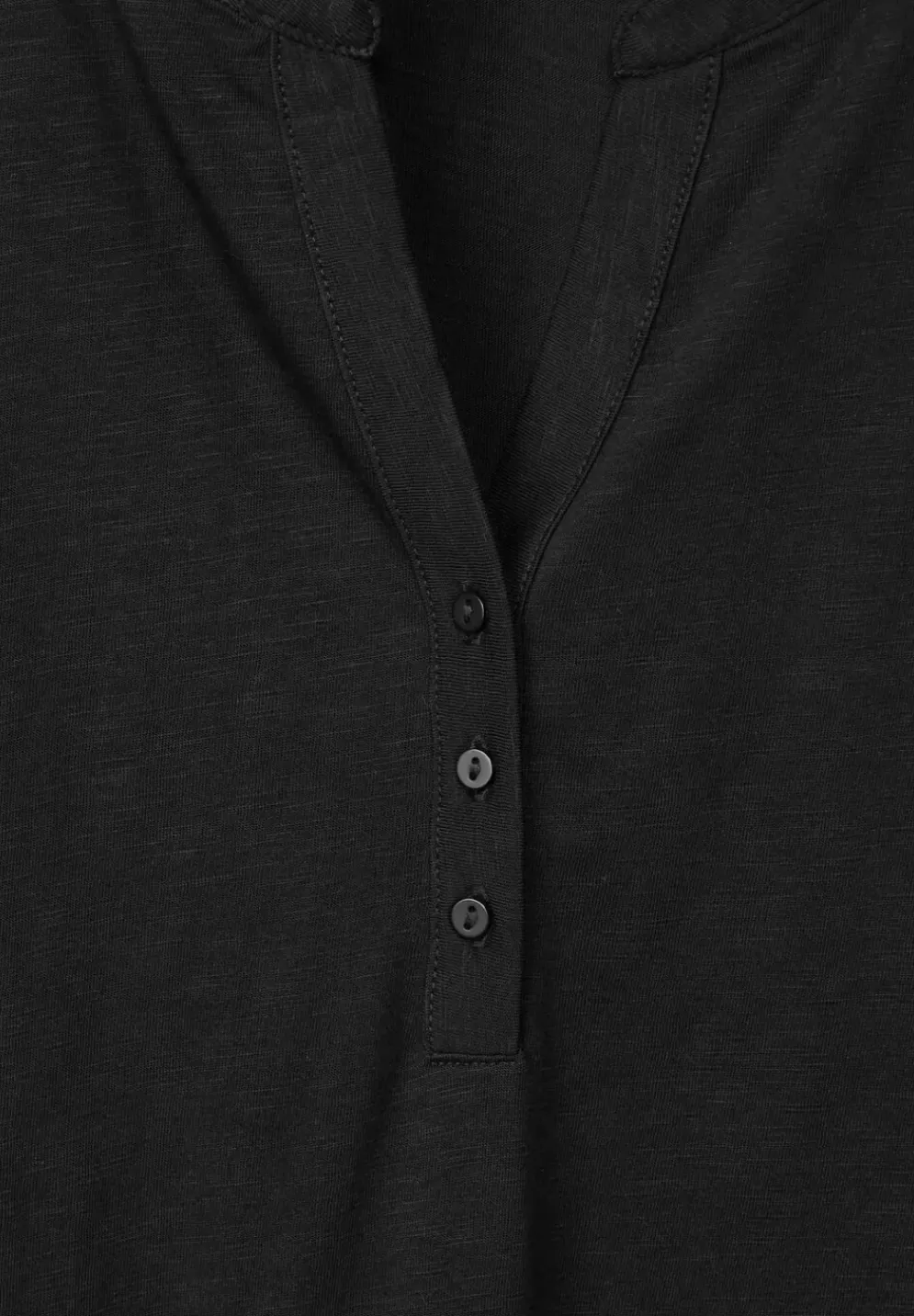Jersey T-Shirt In Unifarbe