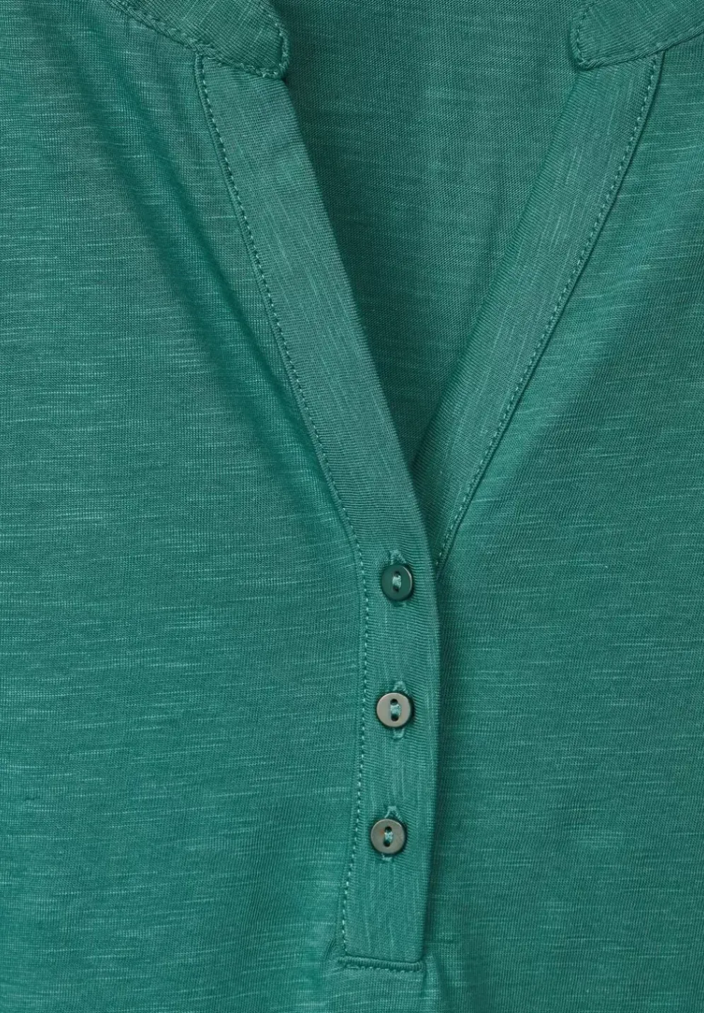 Jersey T-Shirt In Unifarbe
